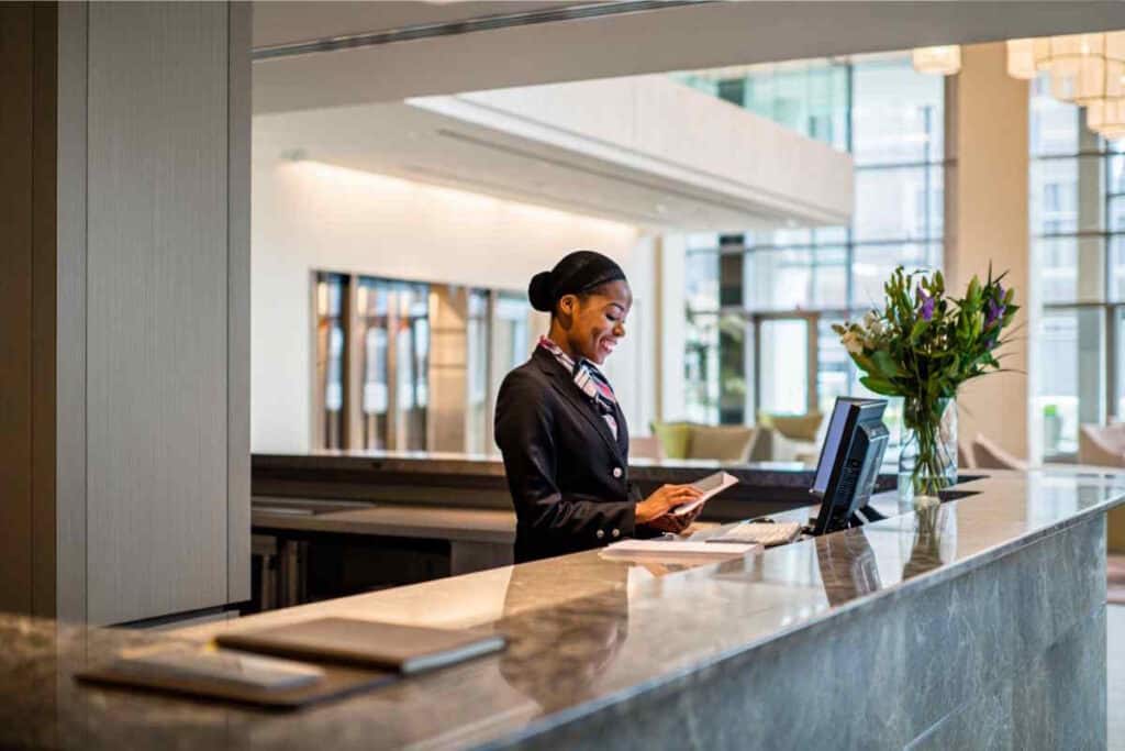 accueil conciergerie entreprise