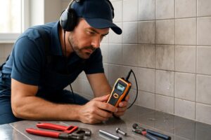 Découvrez toutes nos astuces pour détecter une fuite d'eau sous un carrelage. Conseils pratiques, méthodes efficaces et solutions pour repérer les fuites rapidement et éviter des dégâts importants.