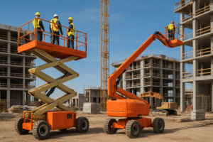 découvrez les différences entre nacelle ciseaux et nacelle articulée : avantages, usages et conseils pour bien choisir la nacelle adaptée à votre chantier.