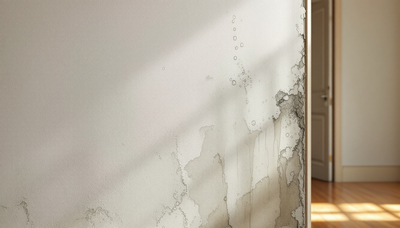 traces d humidité sur les murs