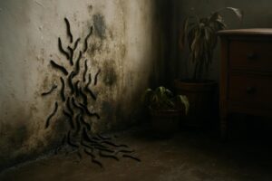 Découvrez comment reconnaître les vers noirs causés par l'humidité dans votre maison et suivez nos conseils pratiques pour les éliminer efficacement et prévenir leur réapparition.