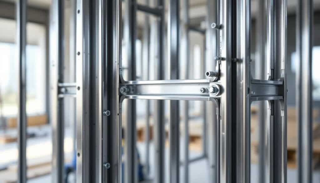 découvrez les ossatures métalliques béguin, spécialement conçues pour les systèmes de cloisons sèches, alliant robustesse et facilité d'installation pour vos projets de construction et rénovation.