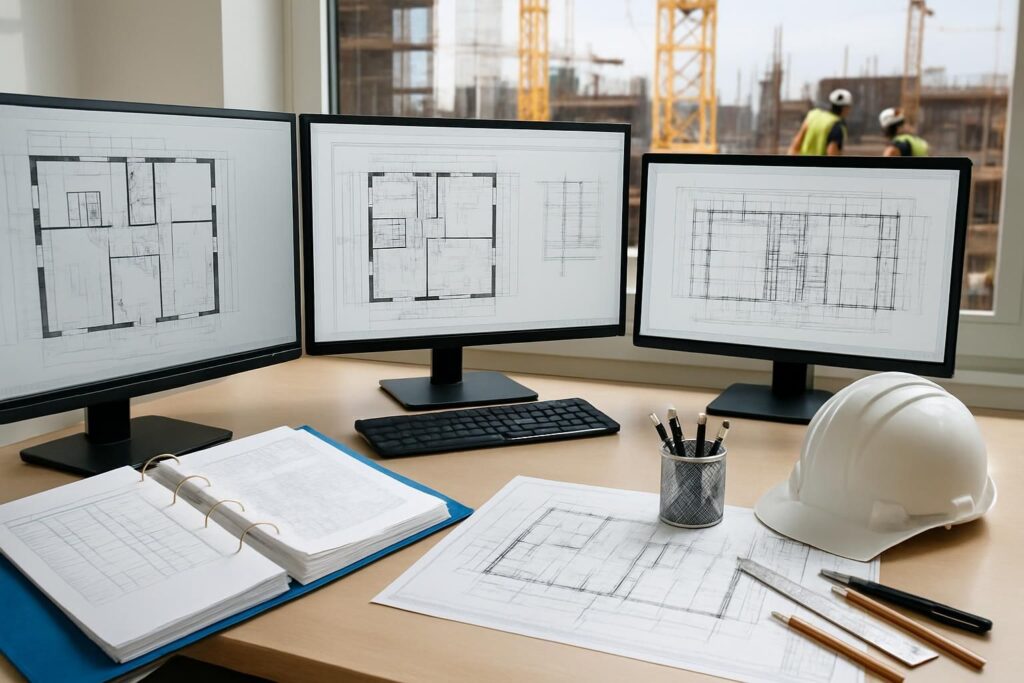 Découvrez comment organiser efficacement les fichiers de vos chantiers pour éviter les erreurs coûteuses liées aux plans périmés, mauvaises versions et documents manquants.