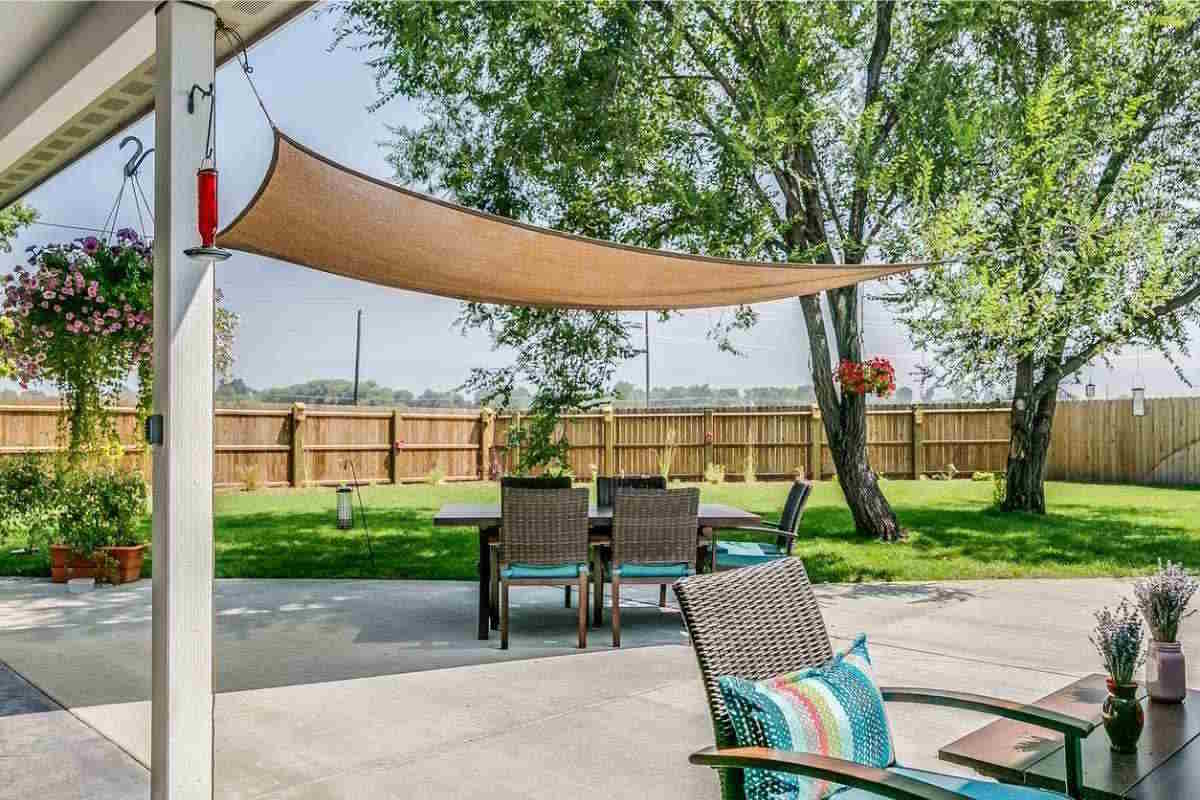 voile d'ombrage jardin terrasse protection soleil