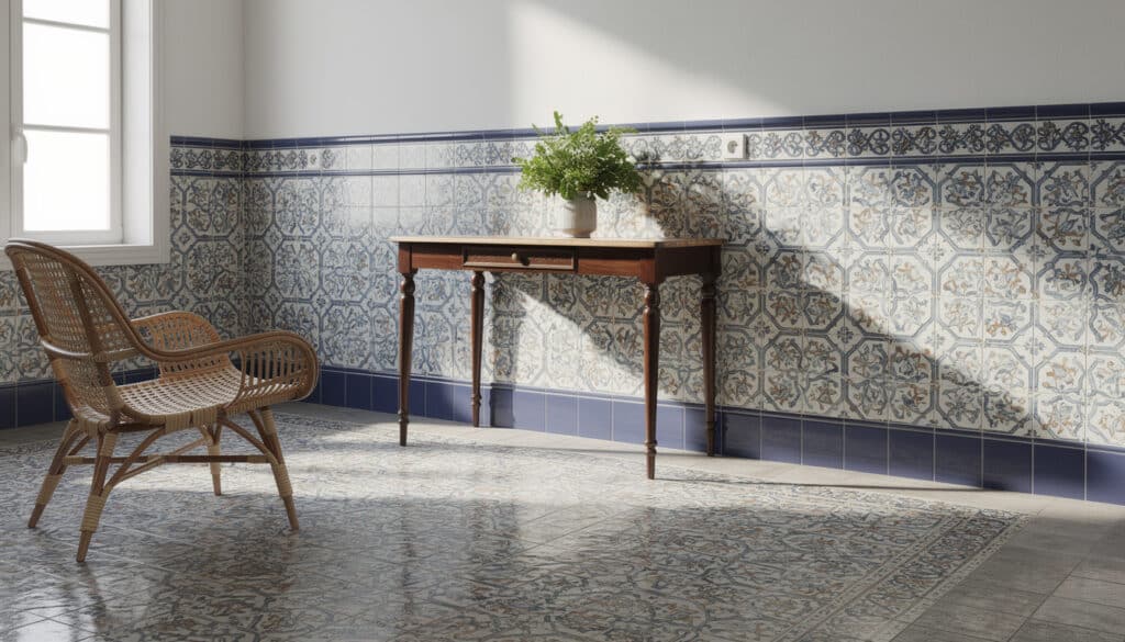découvrez aleluia cerâmicas, expert en carrelages céramiques portugais de qualité, alliant savoir-faire traditionnel et design contemporain depuis 1905.