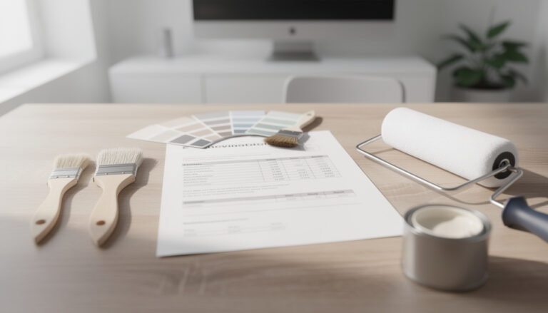 découvrez un exemple et modèle de devis détaillé pour des travaux de peinture, afin d'estimer facilement le coût et organiser votre projet en toute sérénité.