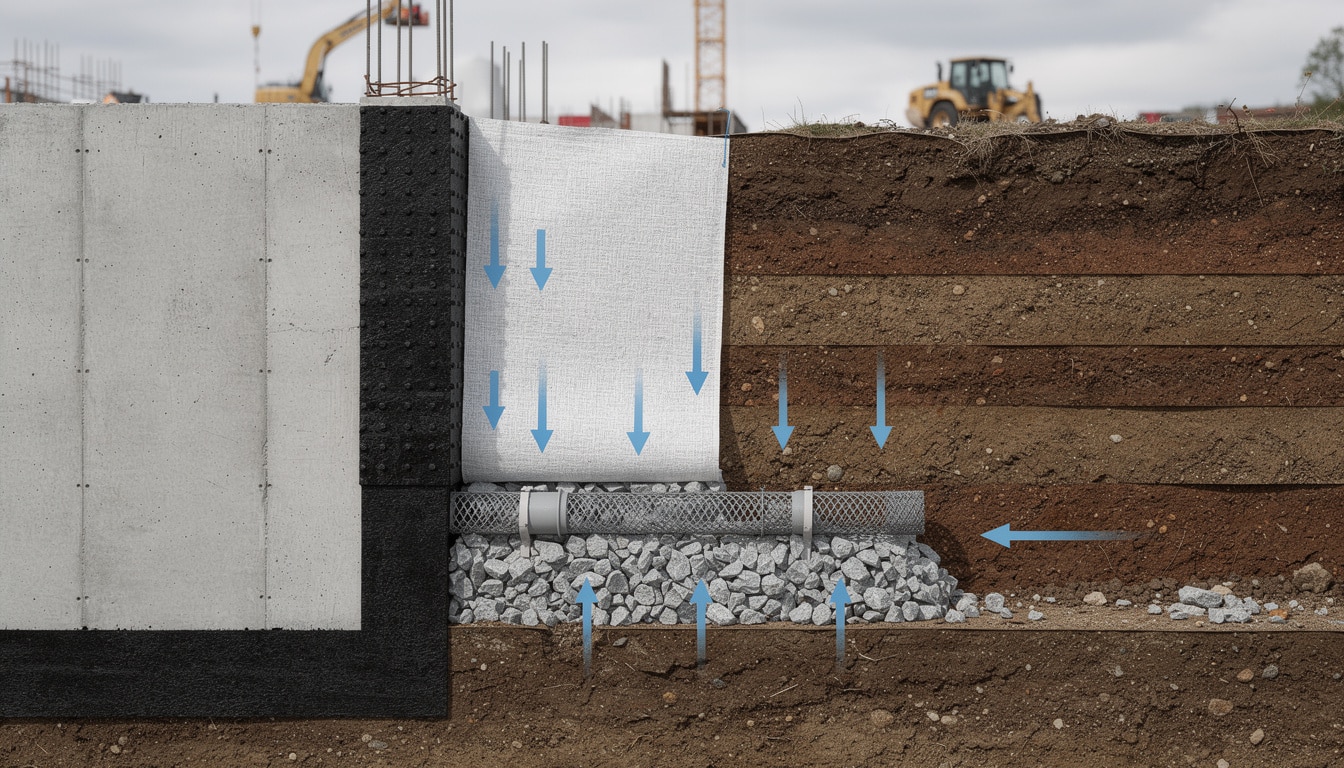 Afitex Géotextiles innovants pour drainage et étanchéité des murs — free download