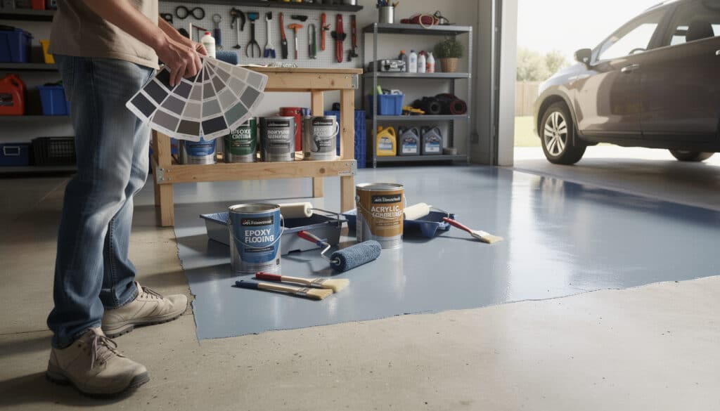 découvrez nos conseils pour choisir la peinture idéale pour le sol de votre garage, alliant résistance, esthétique et facilité d'entretien.