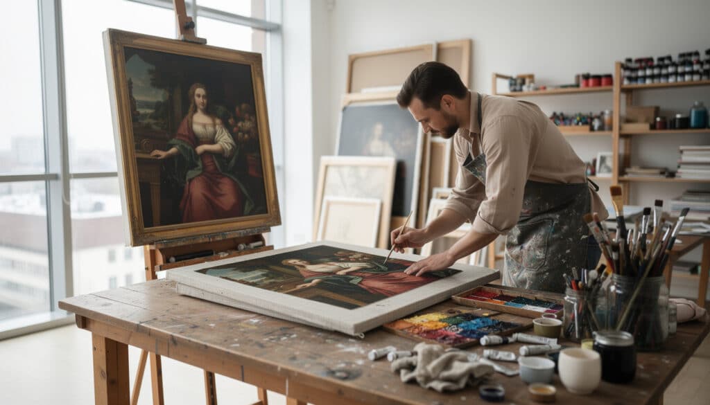 découvrez si la contretypage d'une peinture est possible, les méthodes utilisées et les enjeux liés à cette pratique artistique.