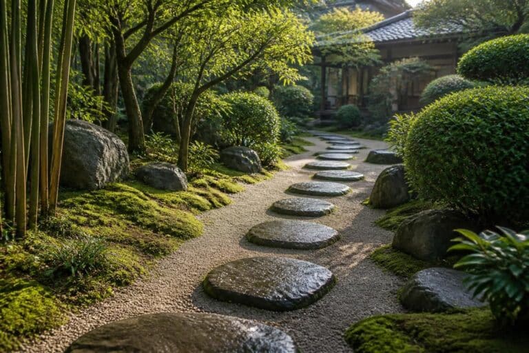 Découvrez comment choisir la distance idéale entre les pas japonais et les méthodes pour les poser harmonieusement dans votre jardin afin de créer un chemin esthétique et pratique.